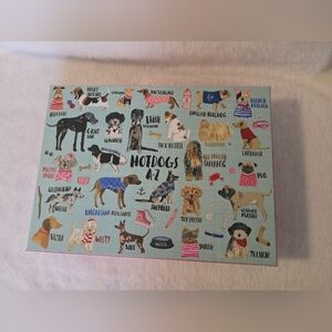 Mudpuppy Hotdogs A-Z 1000 Piece Puzzle